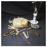 Hat Pins, Tiaras, and Hair Comb
