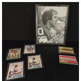 Fran Tarkenton Autograph Photo, 1960s Cards