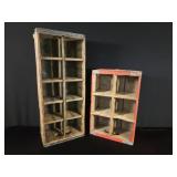 Wooden Soda Bottle Crates