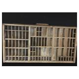 Letterpress Printerï¿½s Tray 16.5 x 32 Inch