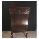 Victorian Mahogany Sheet Music Cabinet