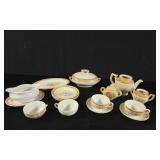 Porcelain Floral Tea Set