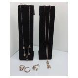 Two 15" Chains with Teddy Bears