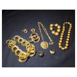 Anne Klein Gold-Tone Lions Head