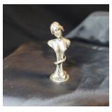 Sterling Silver Miniature Female Bust