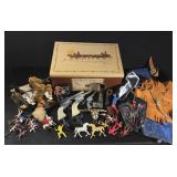 Cowboy Suede Vest, Chaps, Gloves and Toys