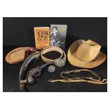 Western: Belt, Resistol Hat, Levi Buckle