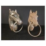 Cast Iron Horse Head Hitching Post