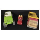 Tonka Pressed Steel Toy Trucks Trio