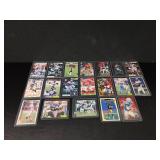 1990s Football Cards in Sleeves Assortment