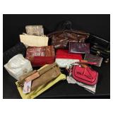 Eel & Snake Skin, Leather, Lucite