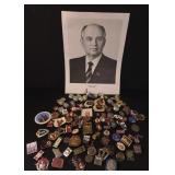 Russian Propaganda and Political Pin Lot