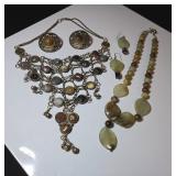1970s Middle Eastern Tribal Jewelry Set
