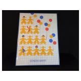 Sondra Mayer "Balloons and Children" Poster
