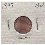 1897 Indian Head Cent BU