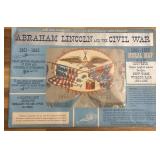 1964 Abraham Lincoln Mural Map Folder