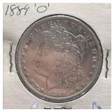 1889-O Morgan Silver Dollar