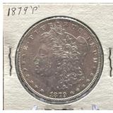 1879-P Morgan Silver Dollar