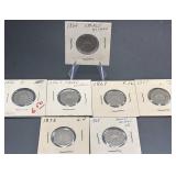 7pc Shield Nickels