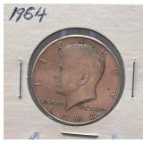 1964 Kennedy Half Silver Dollar