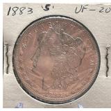 1883-S Morgan Silver Dollar VF-20