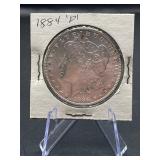1884-P Morgan Silver Dollar