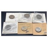6pc Buffalo Nickels