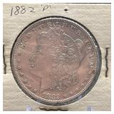 1882-P Morgan Silver Dollar