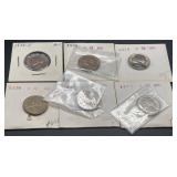 6pc 1938 Jefferson Nickels