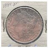 1884-P Morgan Silver Dollar