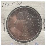 1885-O Morgan Silver Dollar Coin