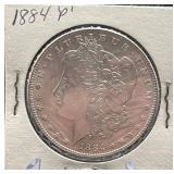 1884-P Morgan Silver Dollar Coin