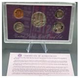 1962 US Mint Proof Coin Set