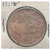 1921-D Morgan Silver Dollar