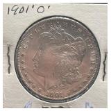 1901-O Morgan Silver Dollar