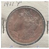 1921-P Morgan Silver Dollar Coin
