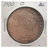 1900-O Morgan Silver Dollar BU