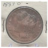 1887-O Morgan Silver Dollar