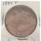 1884-S Morgan Silver Dollar