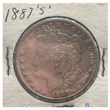 1887-S Morgan Silver Dollar Coin