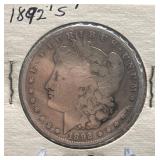 1892-S Morgan Silver Dollar