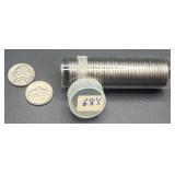 Roll of 1968-S Nickels