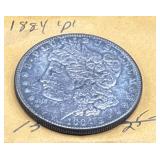 1884-P Morgan Silver Dollar Coin