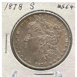 1878-S Morgan Silver Dollar