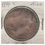 1899-S Morgan Silver Dollar VF20