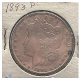 1893-P Morgan Silver Dollar