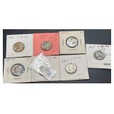 7pc Jefferson Nickels