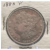 1883-P Morgan Silver Dollar