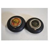 Pair of Vtg Personal Pocket Ashtrays