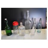 Vtg Glass Bottle Lot